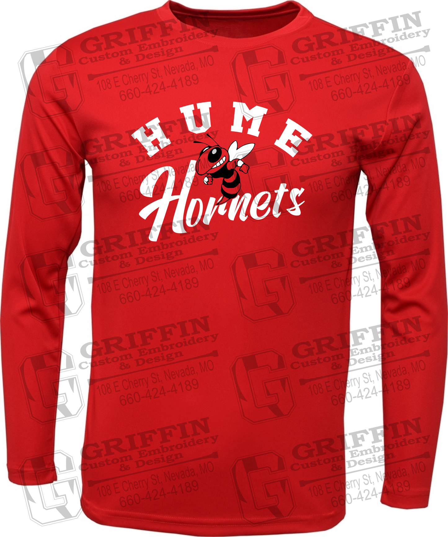 Dry-Fit Long Sleeve T-Shirt - Hume Hornets 23-E