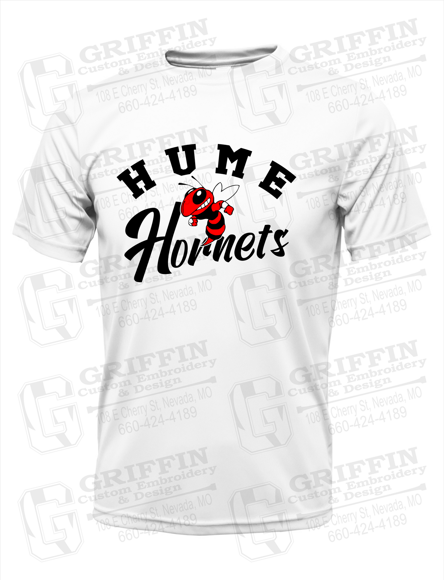 Dry-Fit Short Sleeve T-Shirt - Hume Hornets 23-E