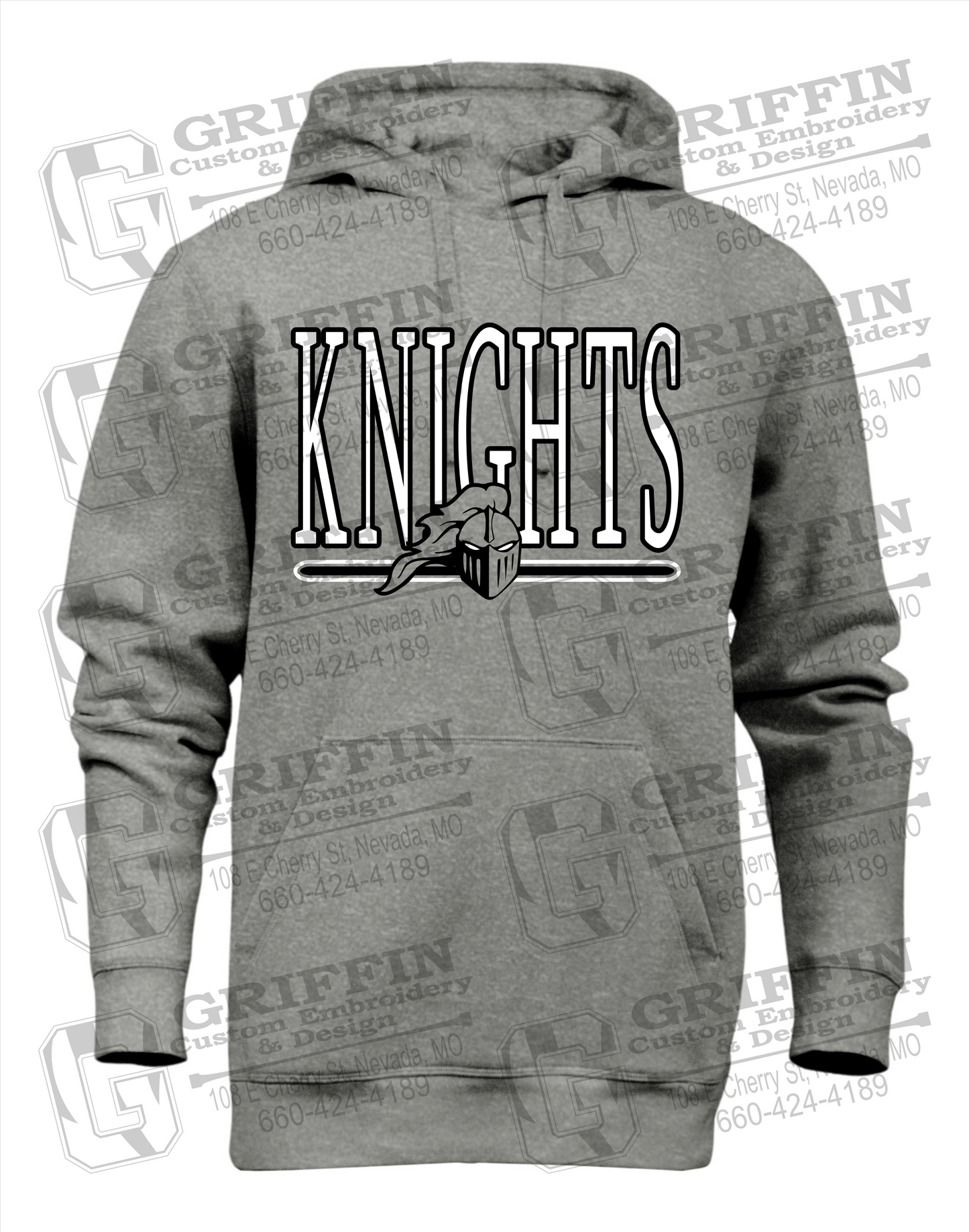 NEVC Knights 23-E Heavyweight Hoodie