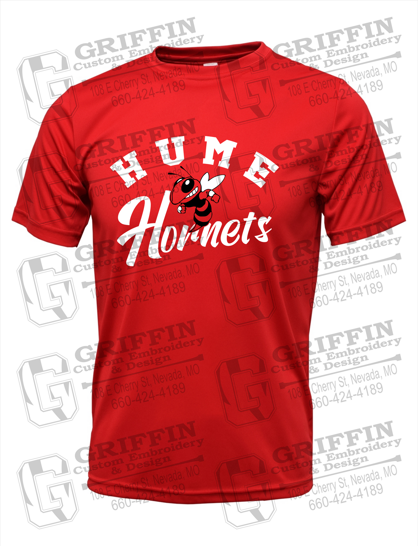 Dry-Fit Short Sleeve T-Shirt - Hume Hornets 23-E