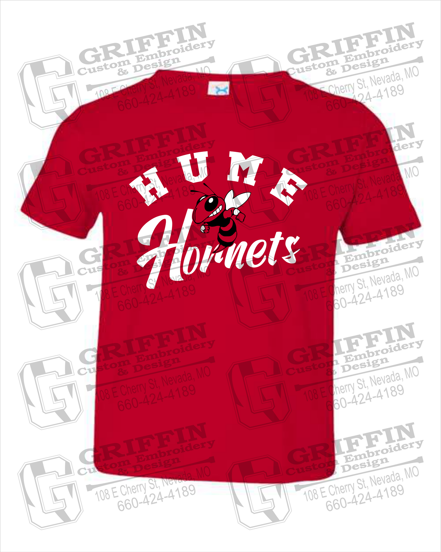 Toddler/Infant Cotton T-Shirt - Hume Hornets 23-E