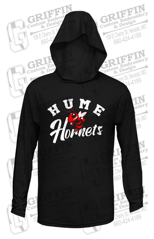 Dry-Fit T-Shirt Hoodie - Hume Hornets 23-E