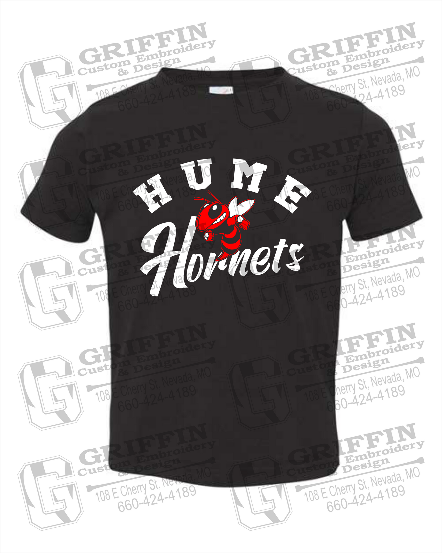 Toddler/Infant Cotton T-Shirt - Hume Hornets 23-E