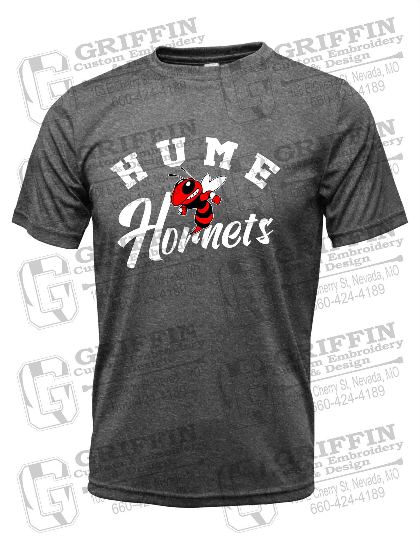 Dry-Fit Short Sleeve T-Shirt - Hume Hornets 23-E