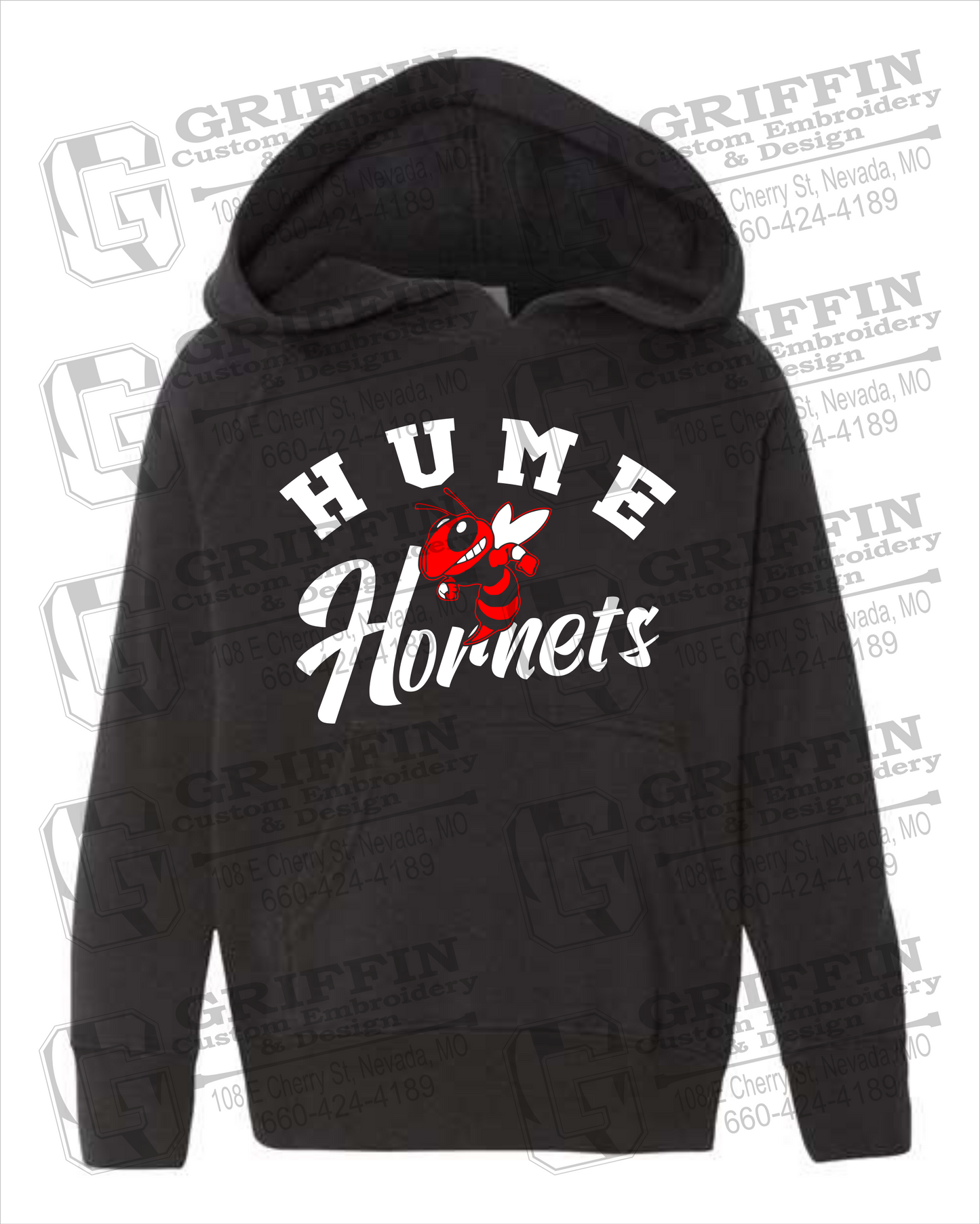 Hume Hornets 23-E Toddler Hoodie