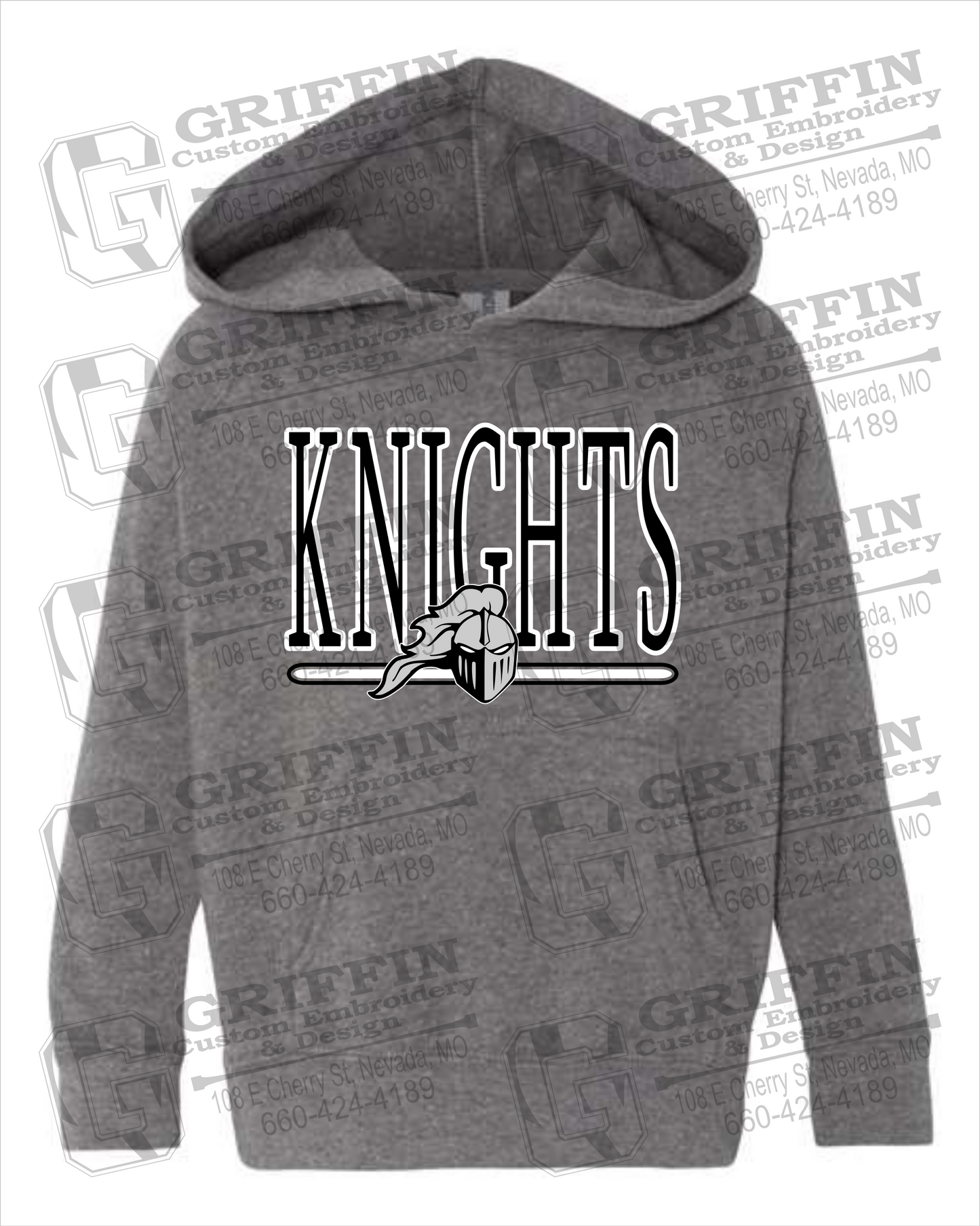 NEVC Knights 23-E Toddler Hoodie