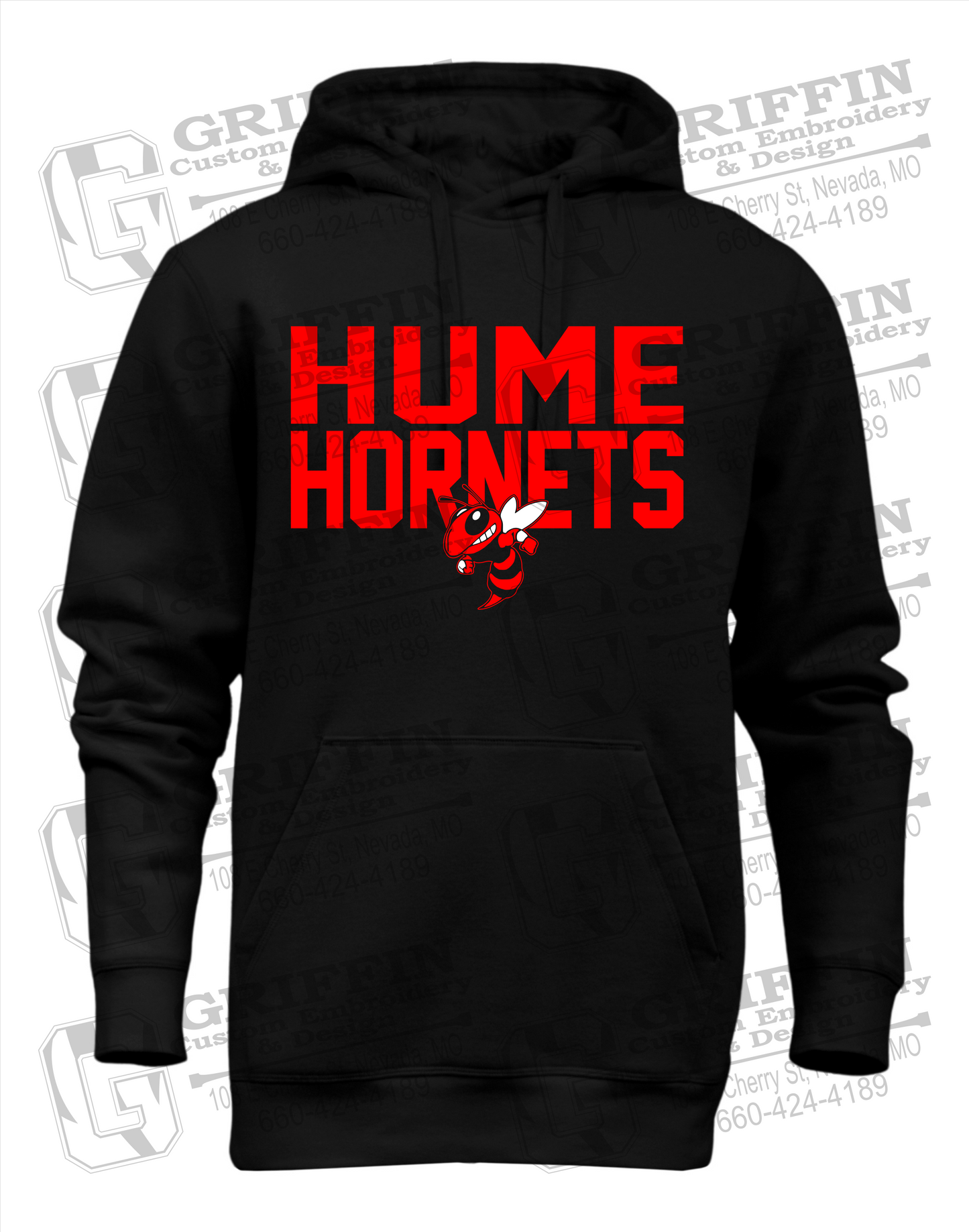Hume Hornets 23-F Heavyweight Hoodie