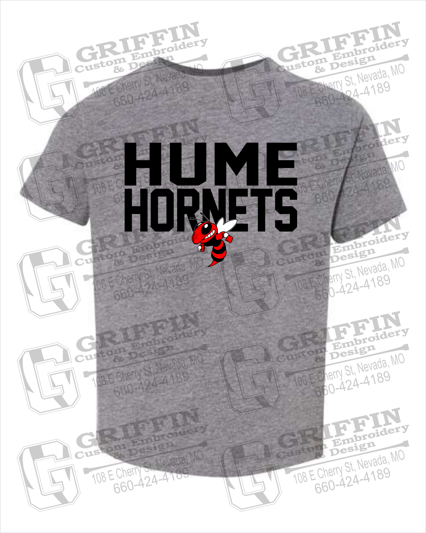 Toddler/Infant Cotton T-Shirt - Hume Hornets 23-F