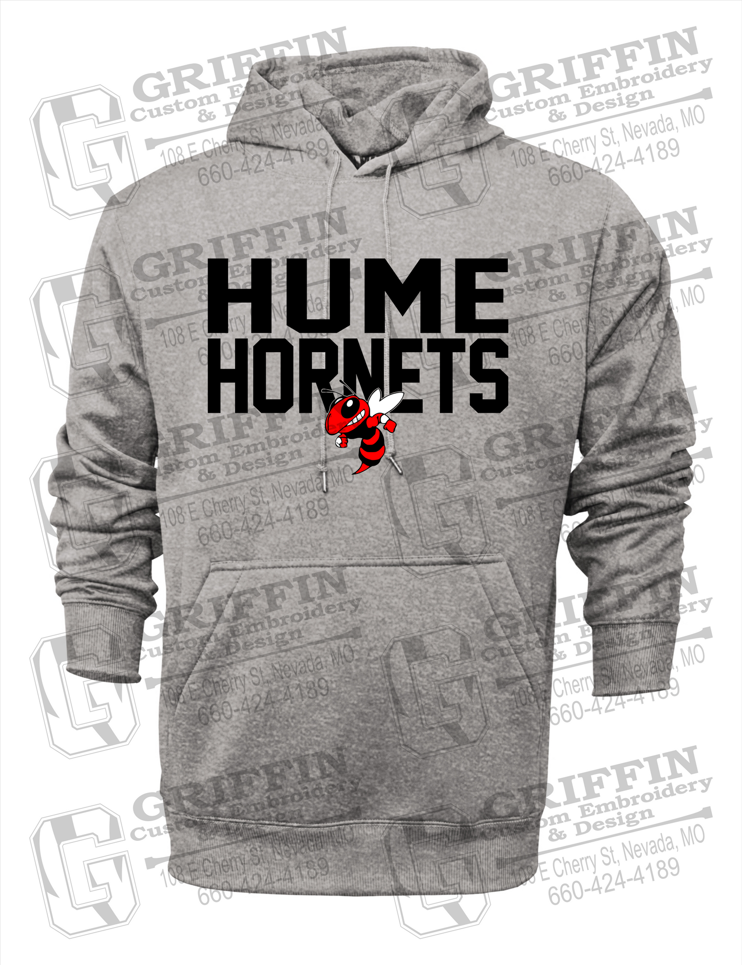 Hume Hornets 23-F Youth Hoodie