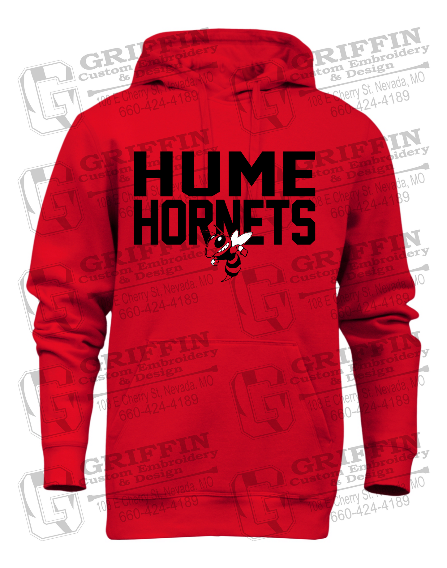 Hume Hornets 23-F Youth Heavyweight Hoodie
