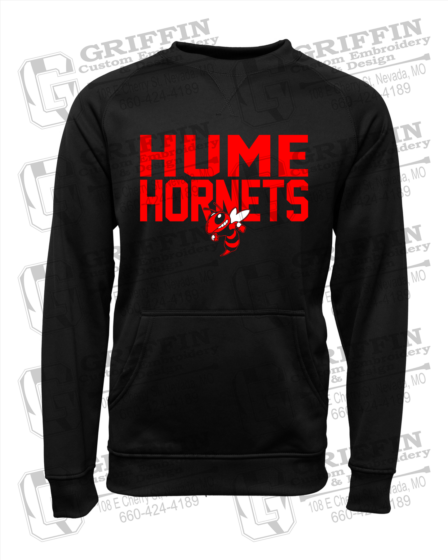 Hume Hornets 23-F Youth Sweatshirt