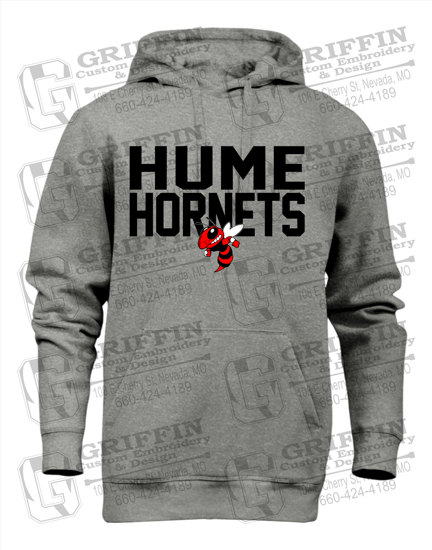 Hume Hornets 23-F Heavyweight Hoodie
