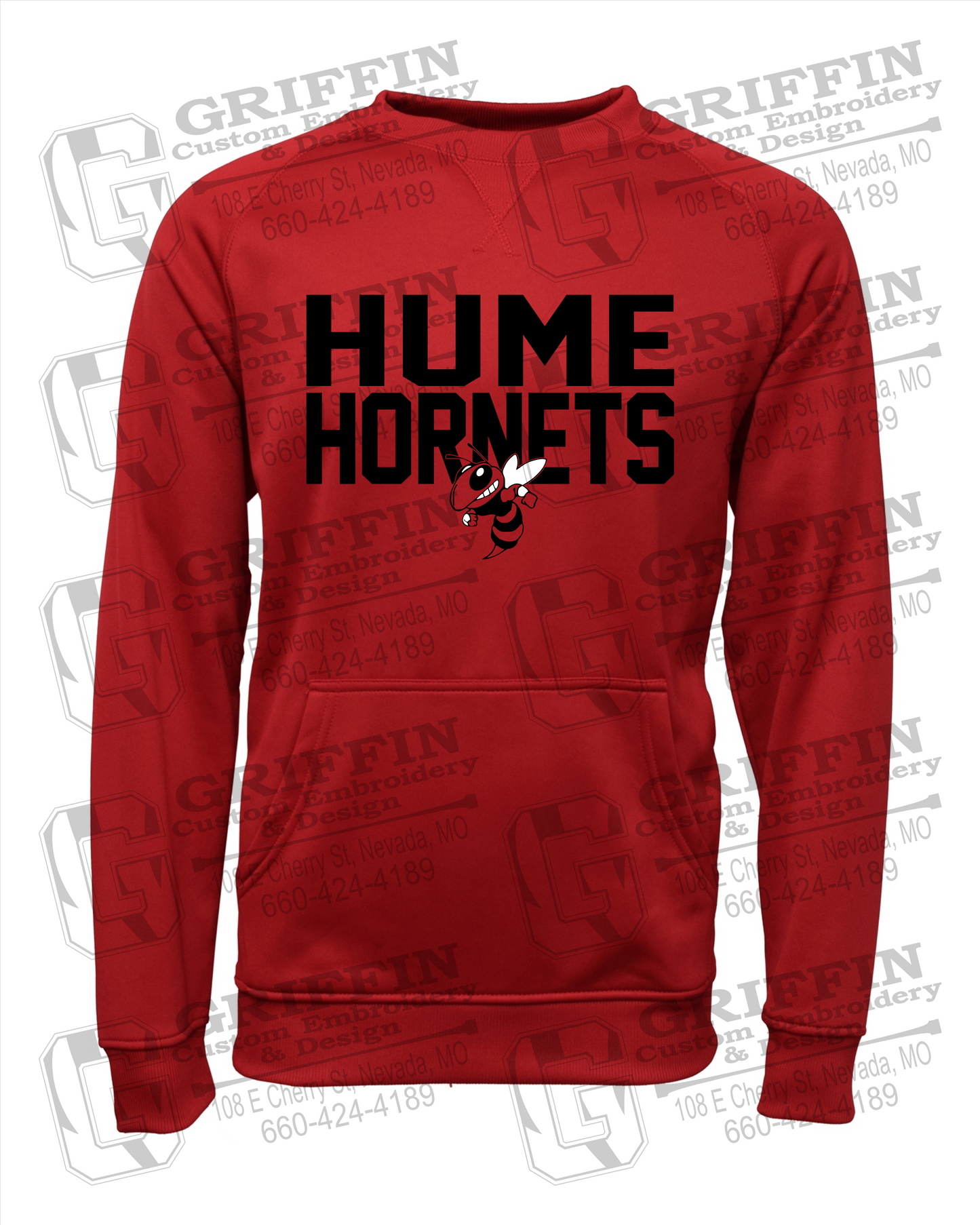 Hume Hornets 23-F Youth Sweatshirt