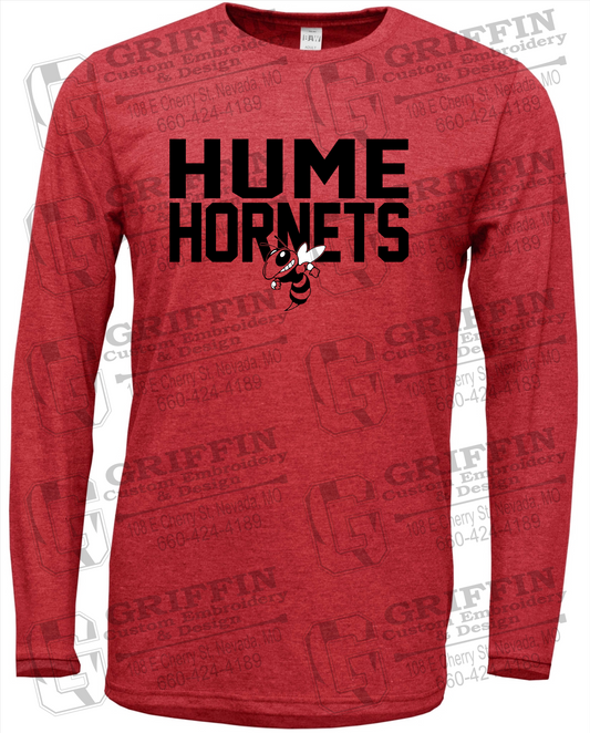 Soft-Tek Long Sleeve T-Shirt - Hume Hornets 23-F