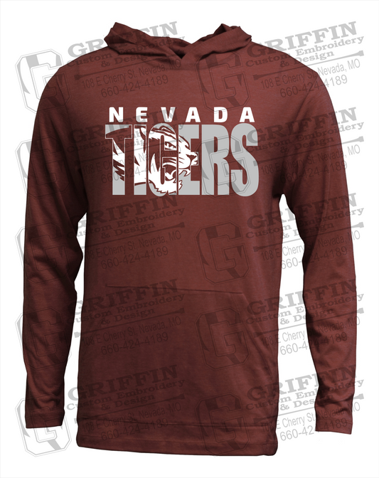 Soft-Tek T-Shirt Hoodie - Nevada Tigers 23-F