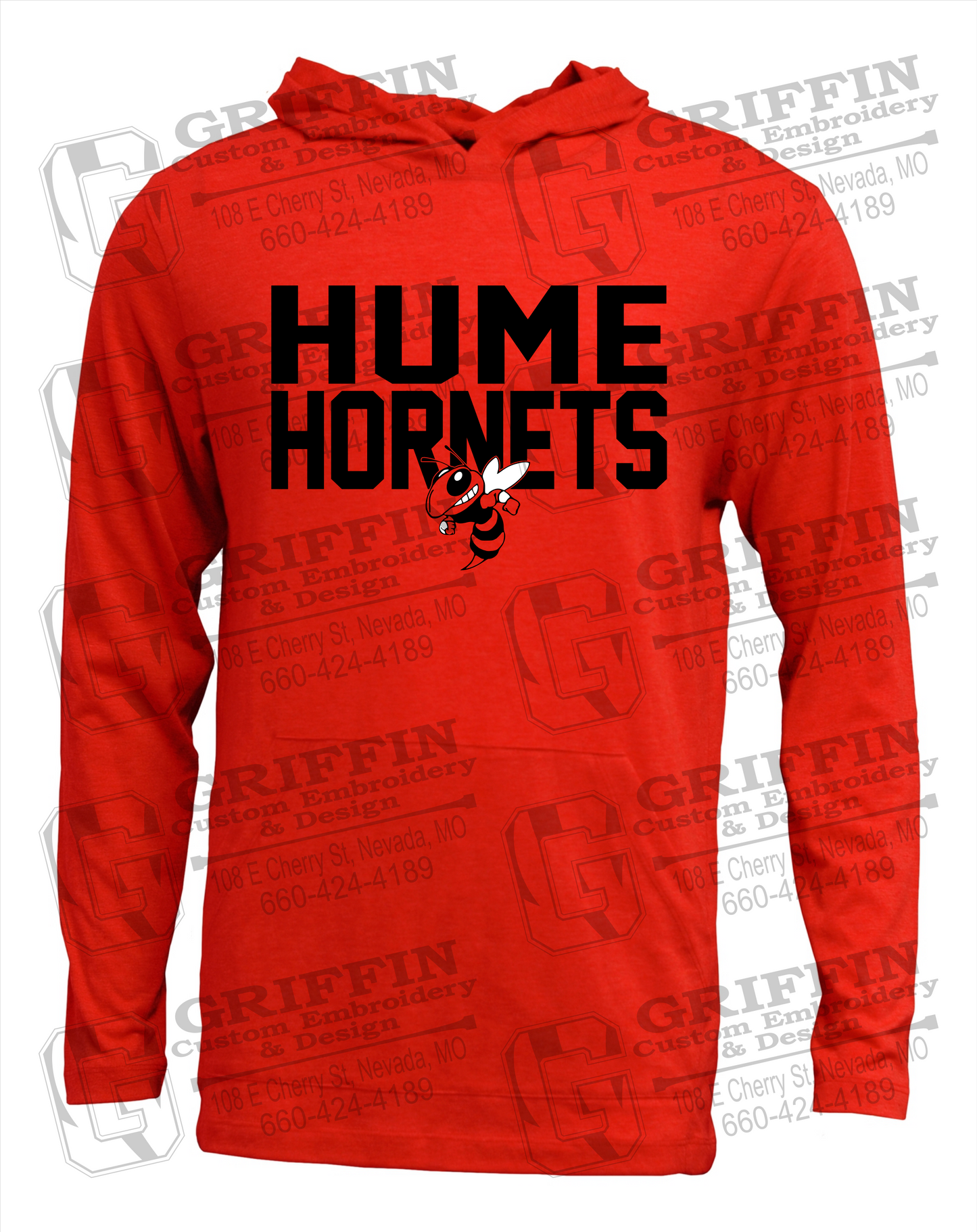Hume Hornets 23-F T-Shirt Hoodie