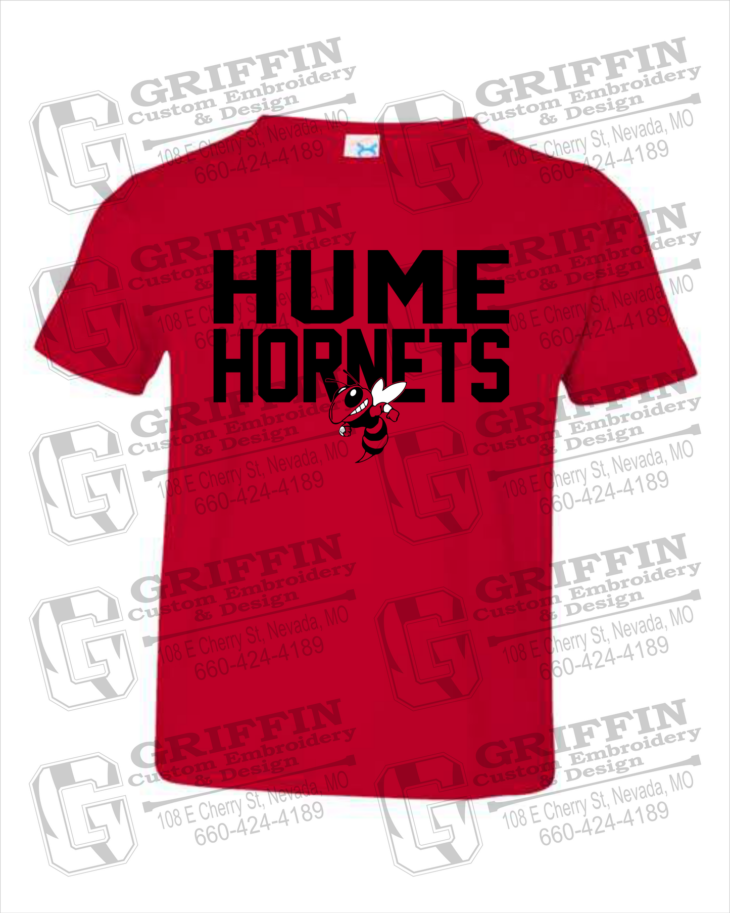 Toddler/Infant Cotton T-Shirt - Hume Hornets 23-F