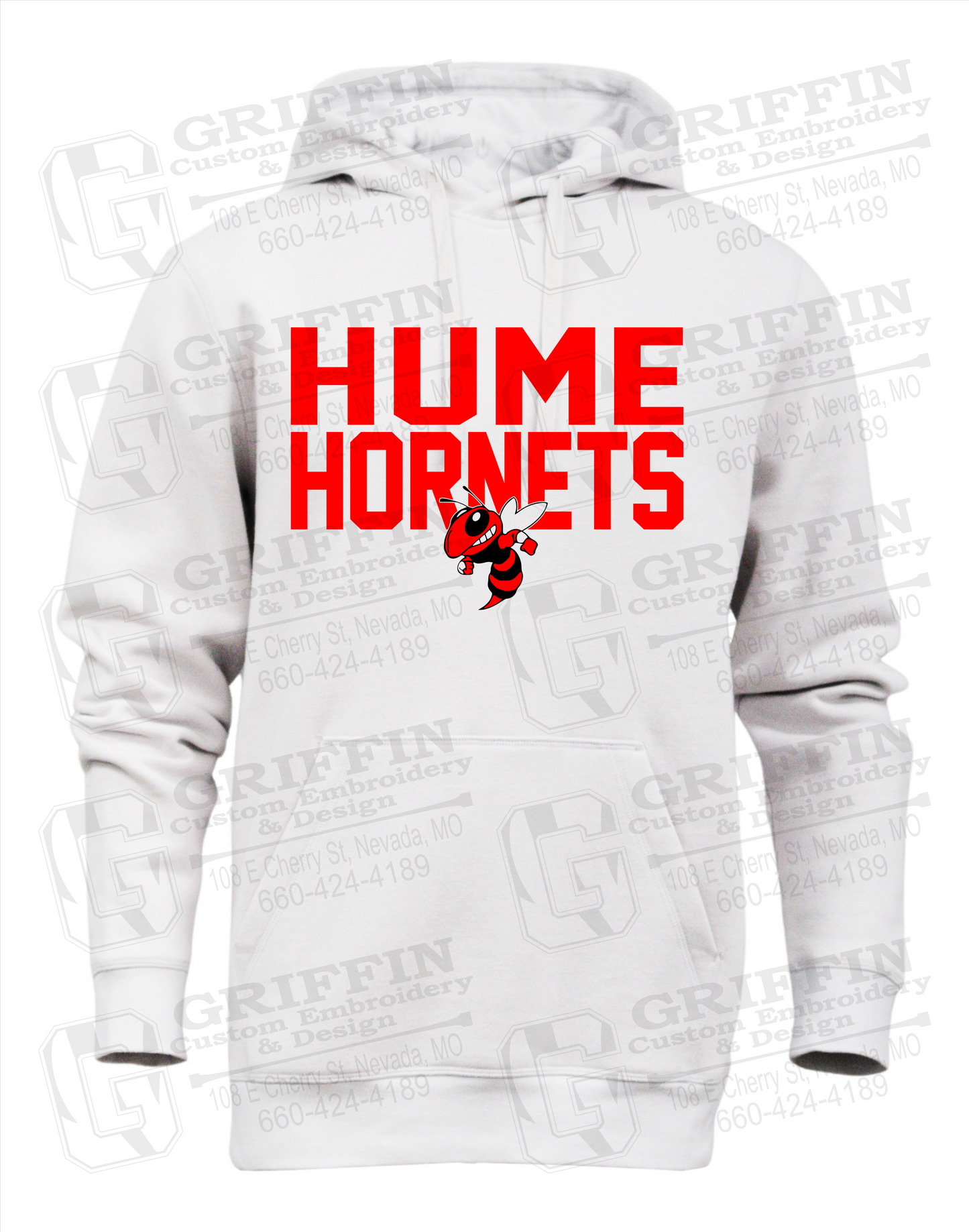 Hume Hornets 23-F Heavyweight Hoodie