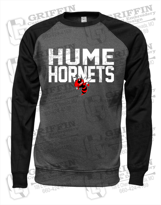 Hume Hornets 23-F Raglan Sweatshirt