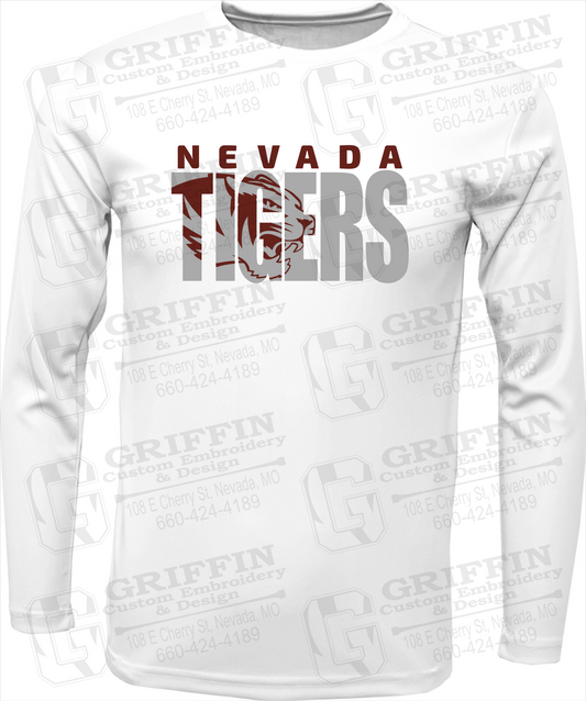 Dry-Fit Long Sleeve T-Shirt - Nevada Tigers 23-F
