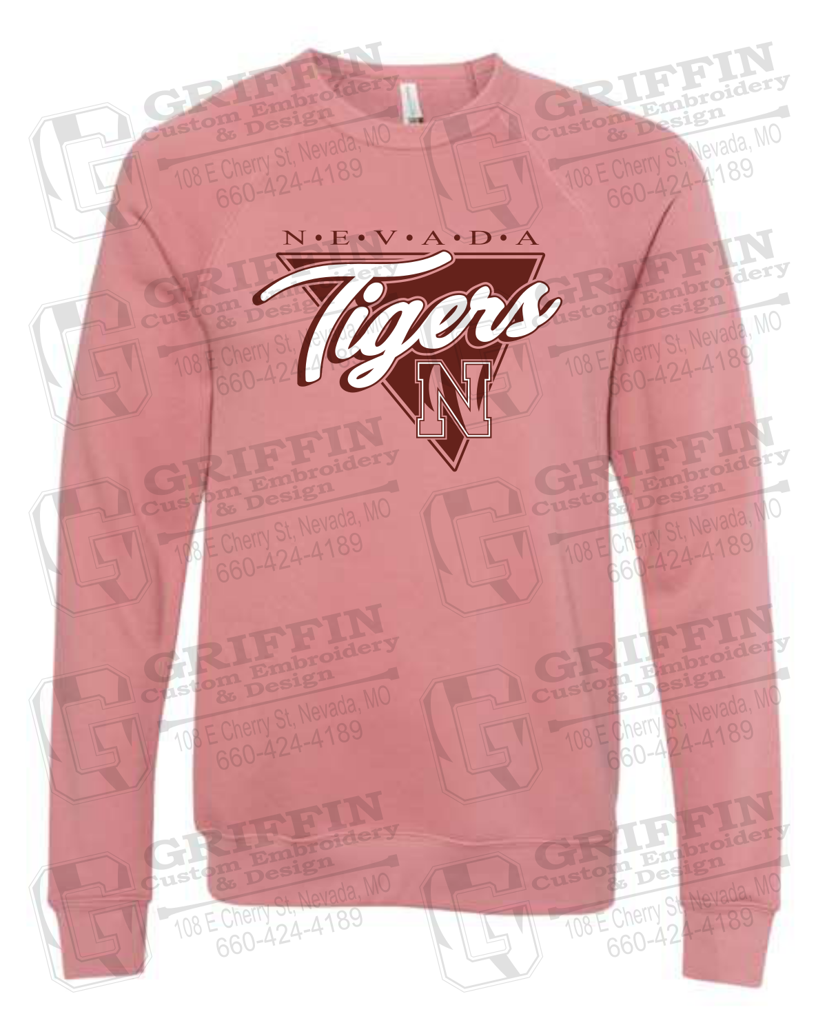 Sponge Fleece Sweatshirt - Nevada Tigers 23-G