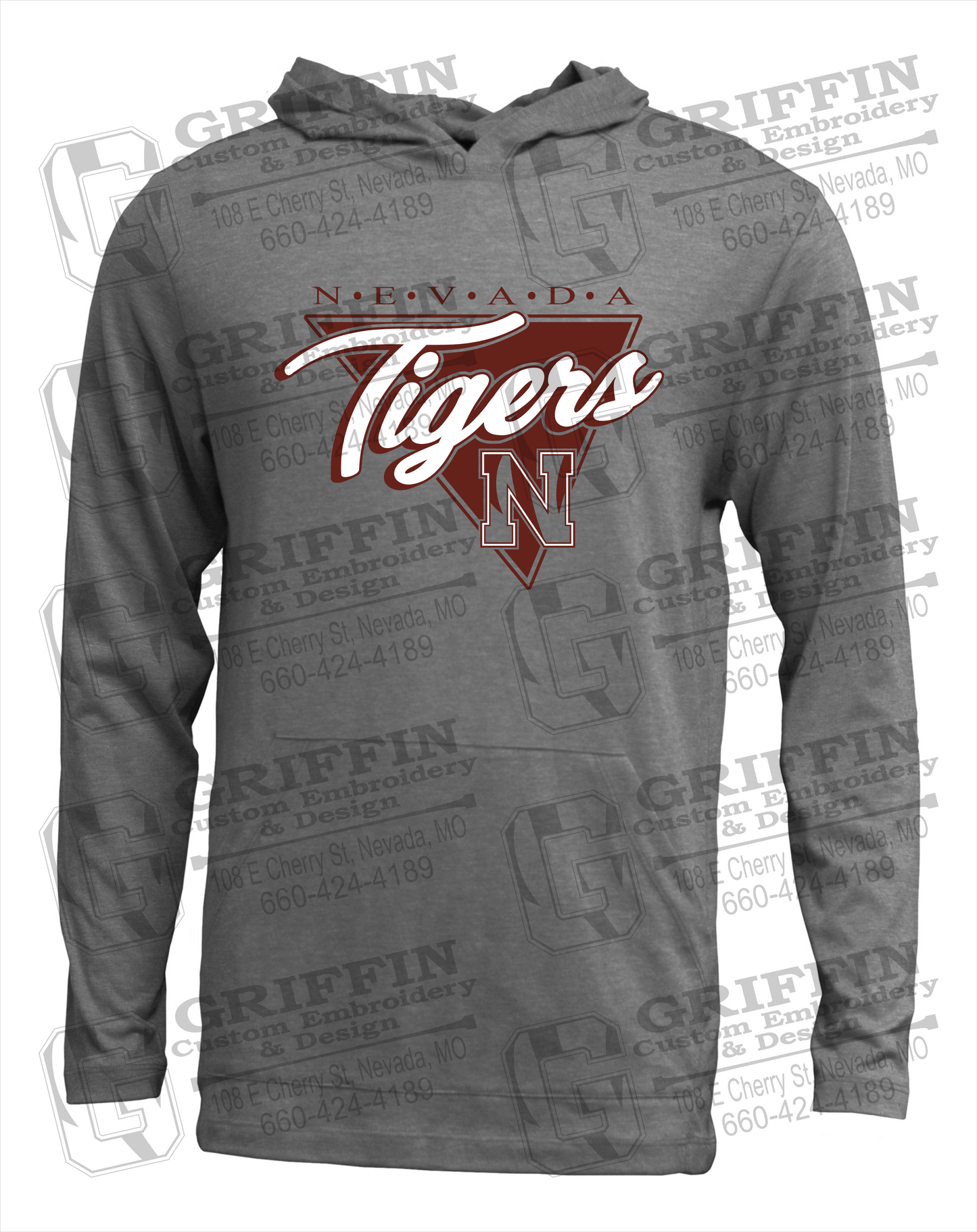 Nevada Tigers 23-G T-Shirt Hoodie