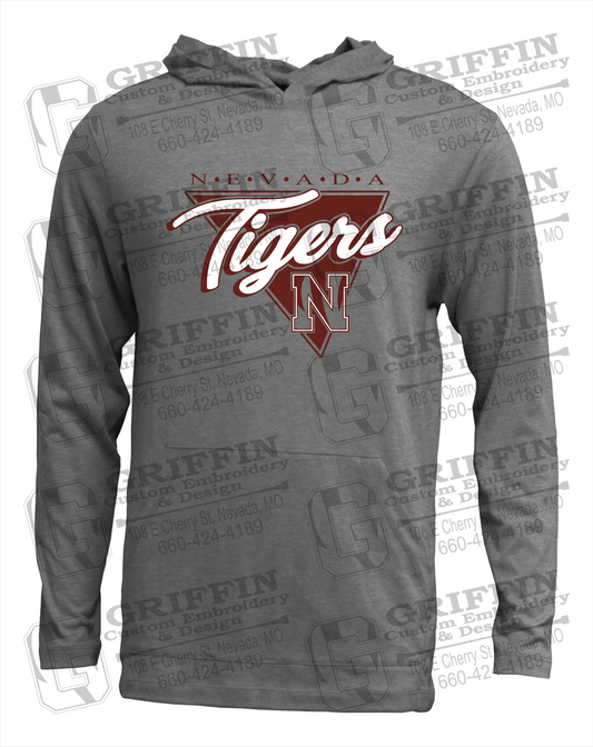 Soft-Tek T-Shirt Hoodie - Nevada Tigers 23-G