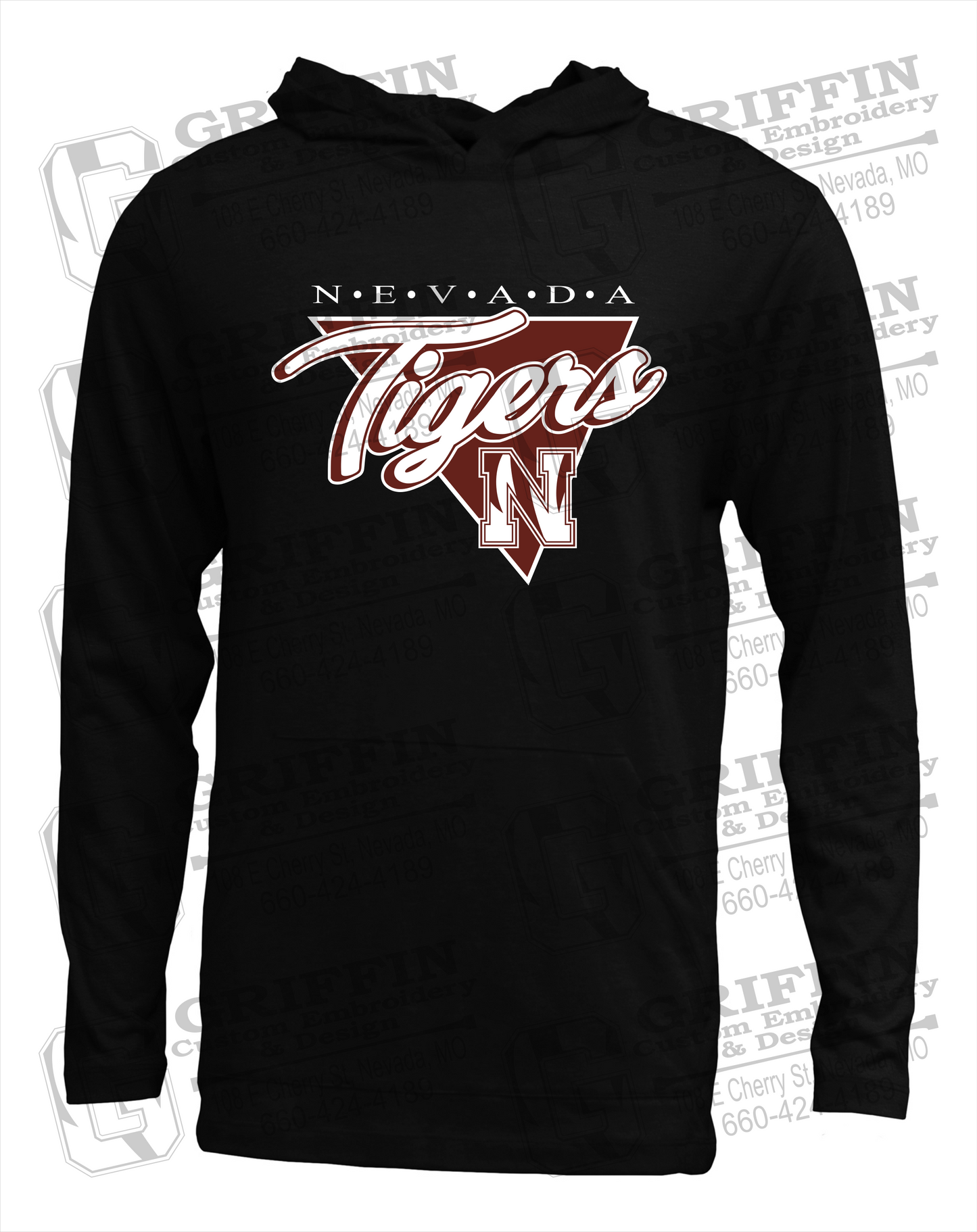 Nevada Tigers 23-G T-Shirt Hoodie