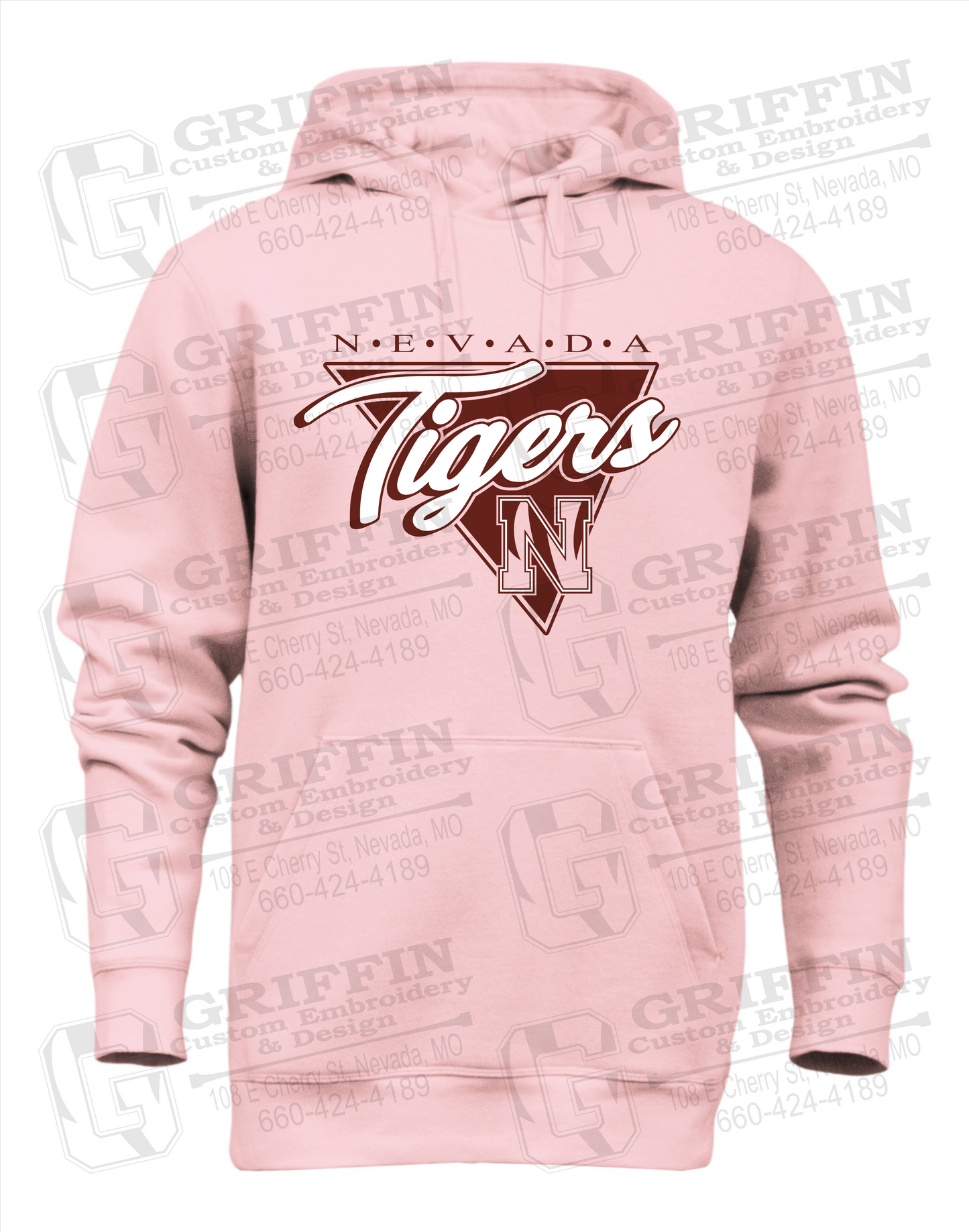 Heavyweight Fleece Hoodie - Nevada Tigers 23-G