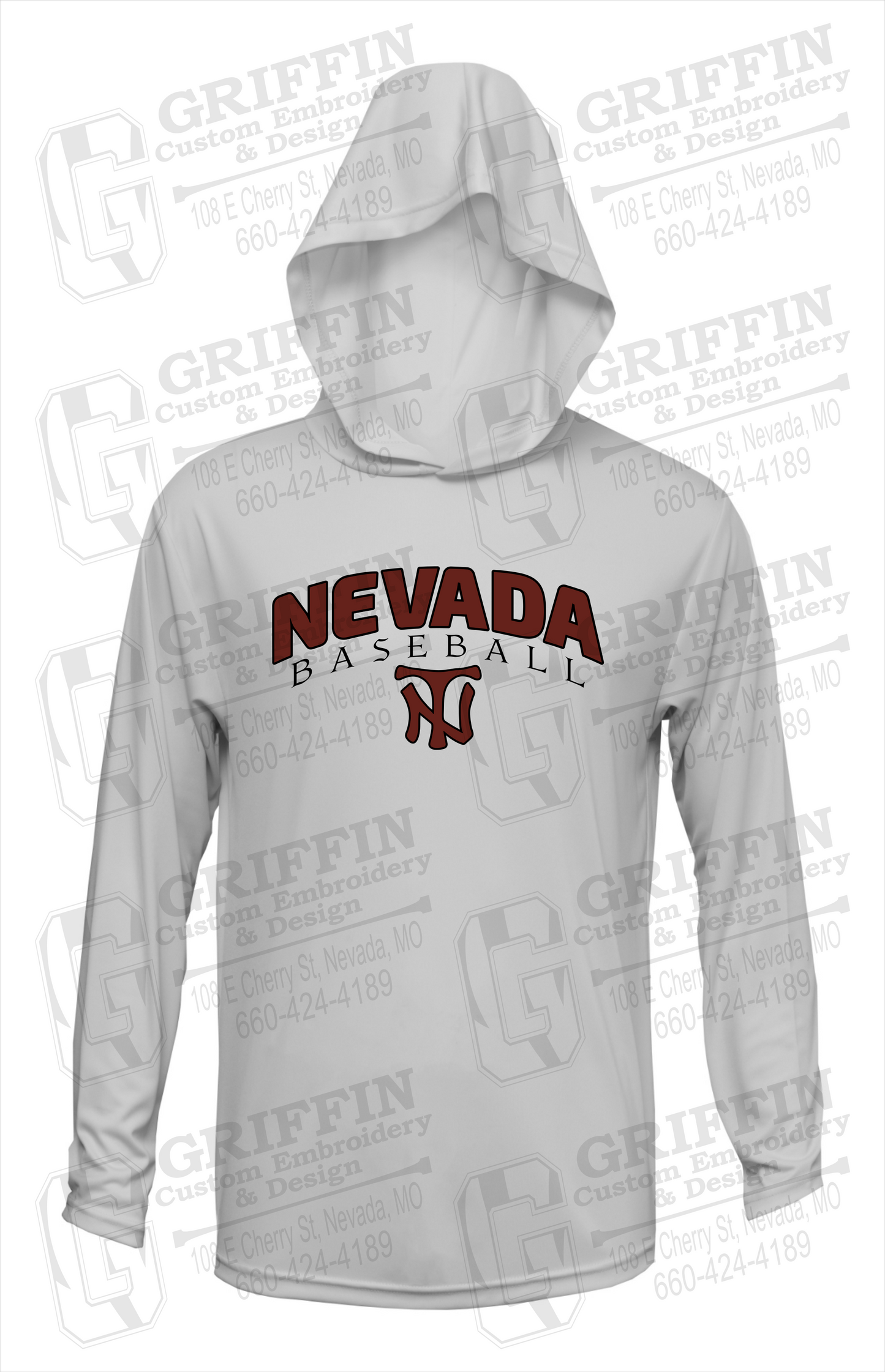 Dry-Fit T-Shirt Hoodie - Baseball - Nevada Tigers 23-J