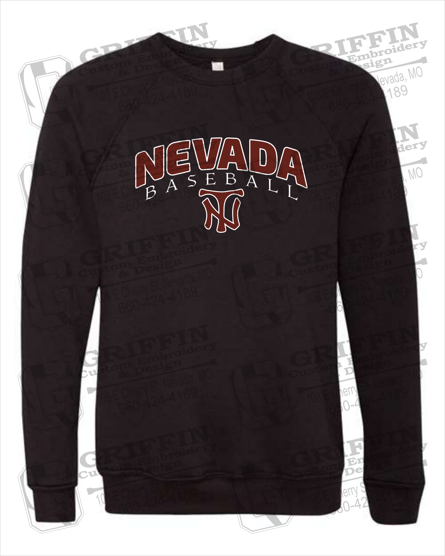 Nevada Tigers 23-J Sponge Fleece Sweatshirt - Baseball