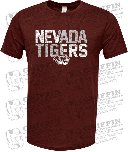 Soft-Tek Short Sleeve T-Shirt - Nevada Tigers 23-L