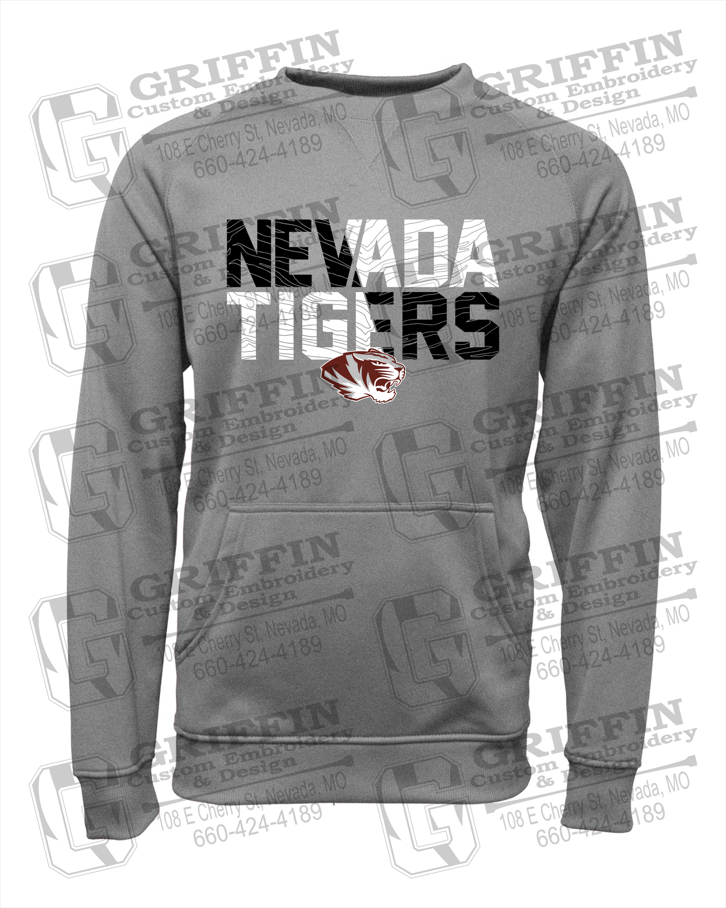 Performance Fleece Sweatshirt - Nevada Tigers 23-L