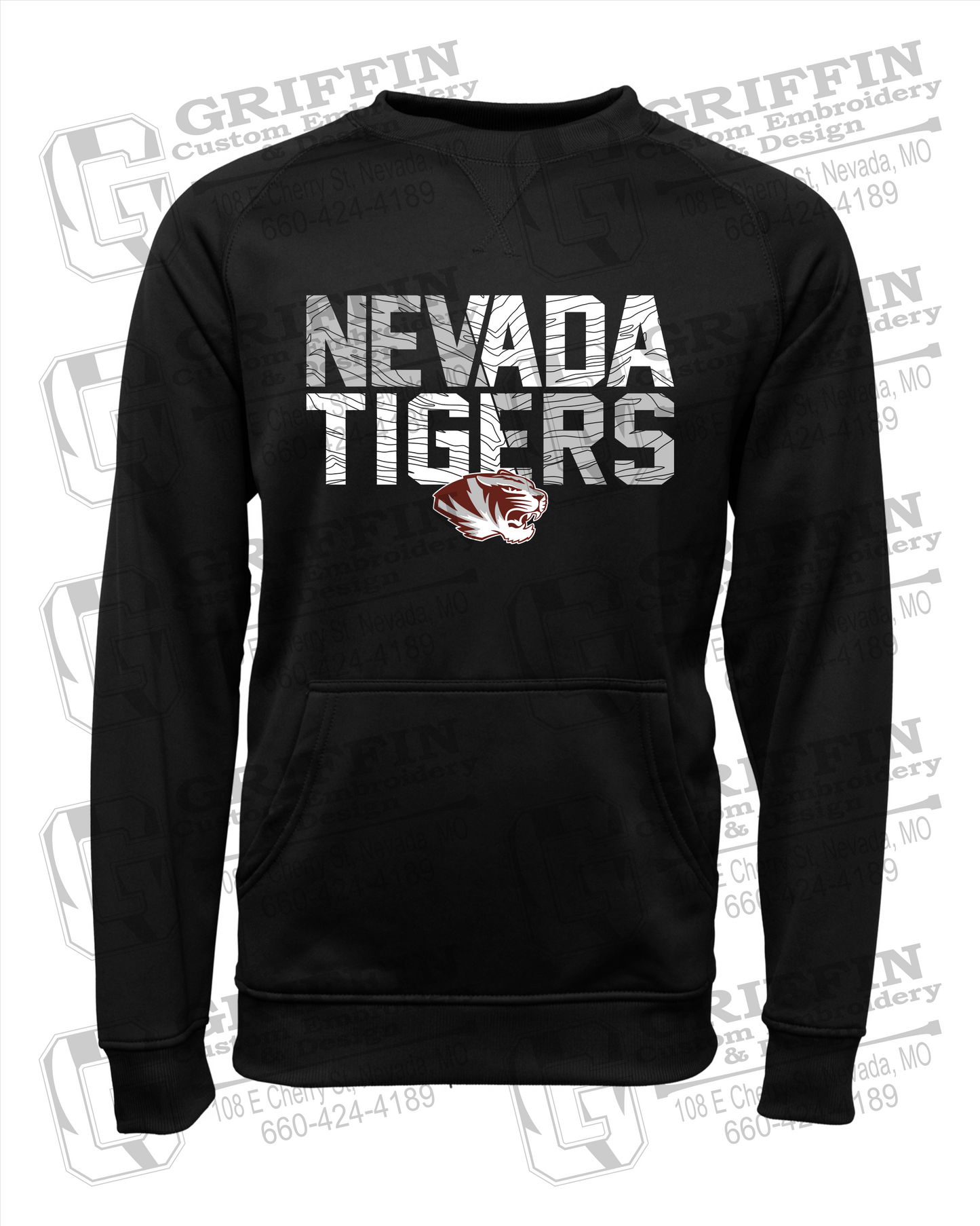 Performance Fleece Sweatshirt - Nevada Tigers 23-L