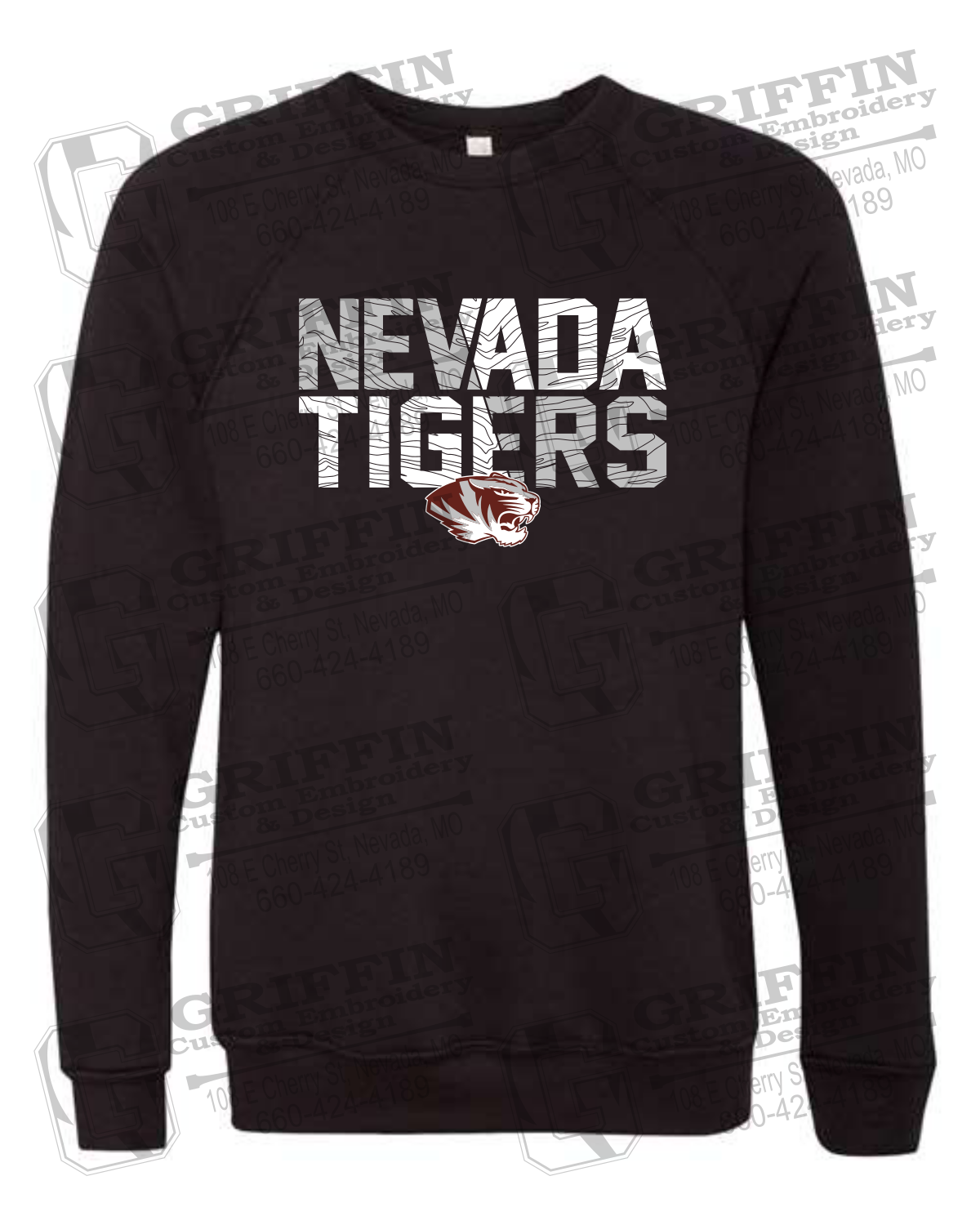Sponge Fleece Sweatshirt - Nevada Tigers 23-L