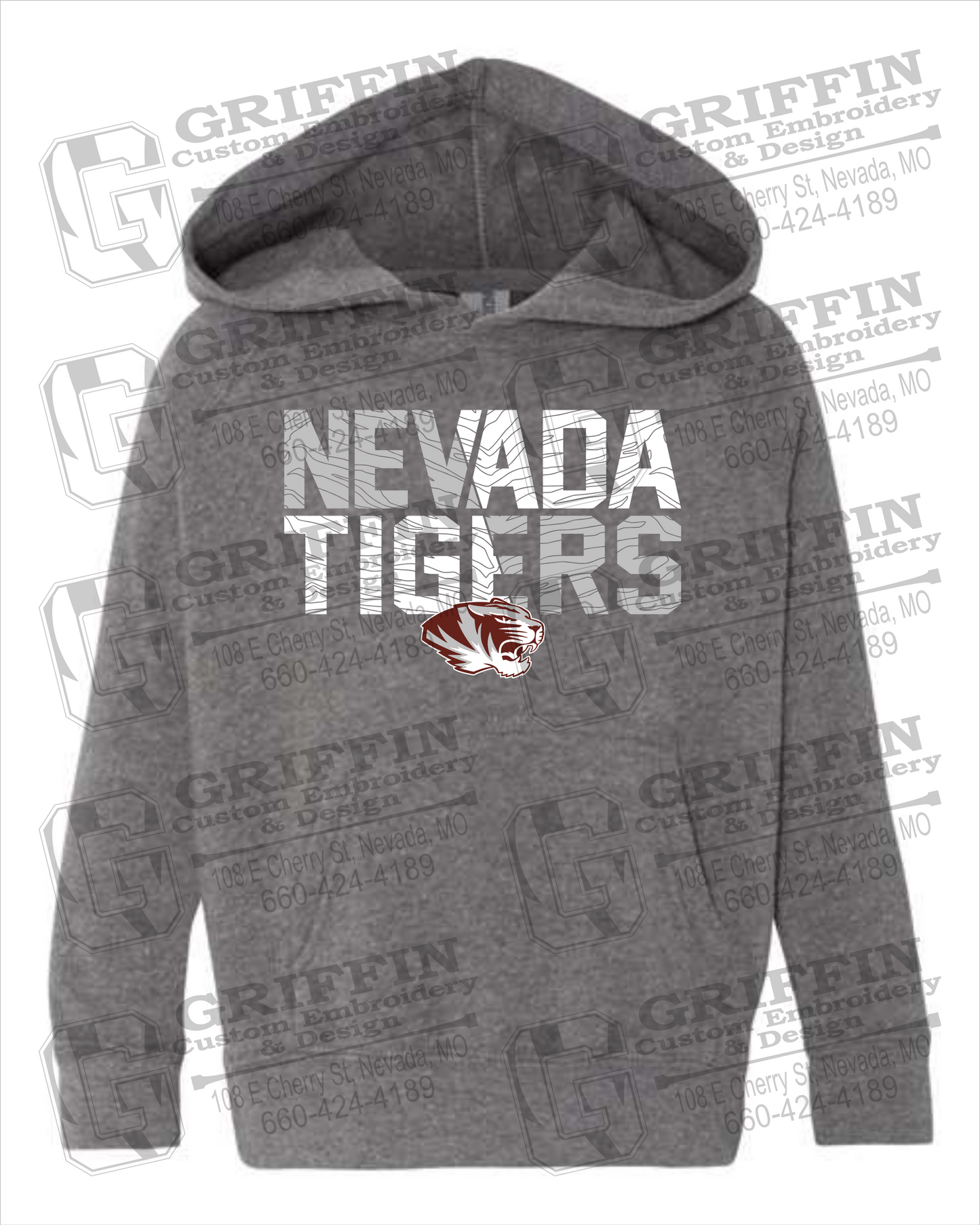 Nevada Tigers 23-L Toddler Hoodie