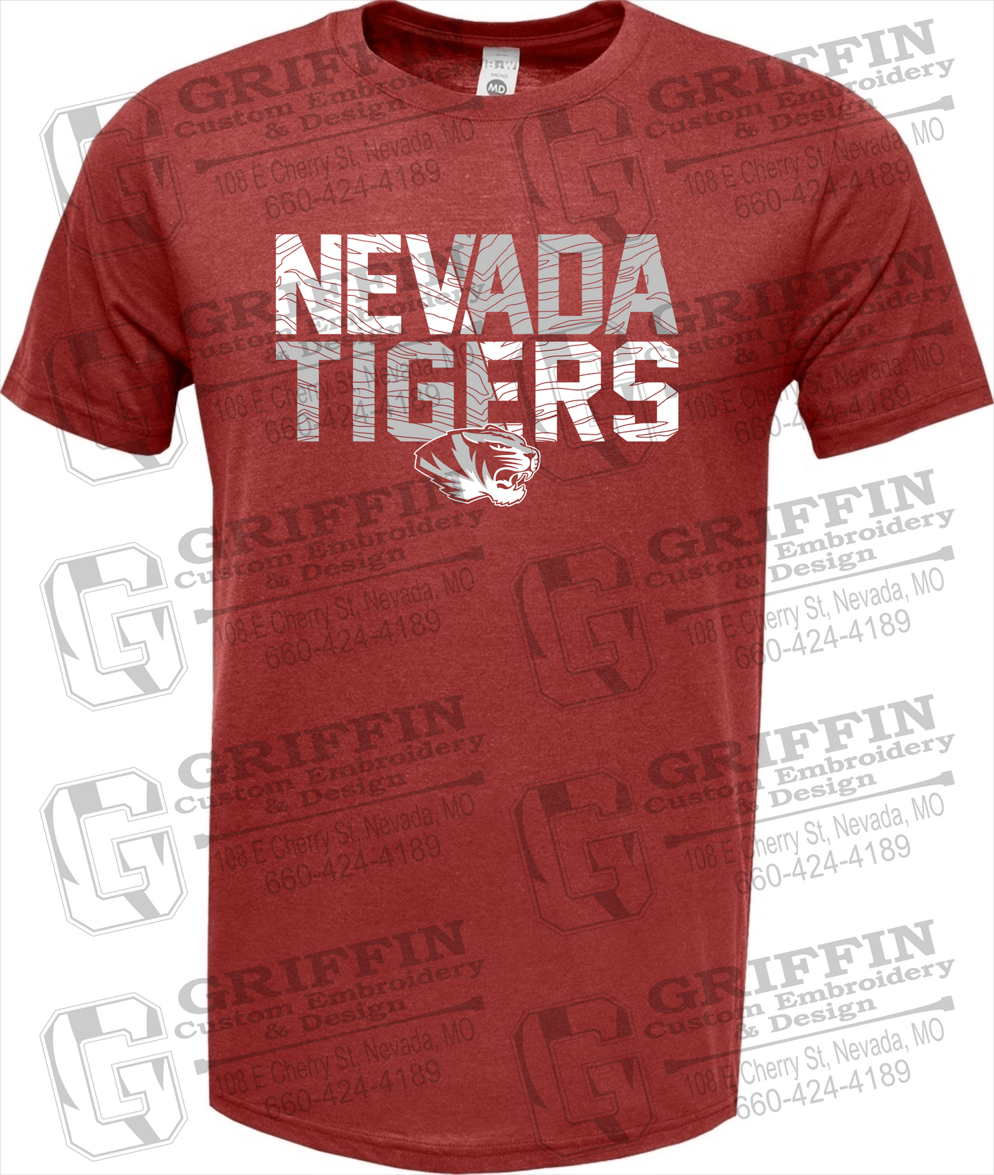 Nevada Tigers 23-L Short Sleeve T-Shirt