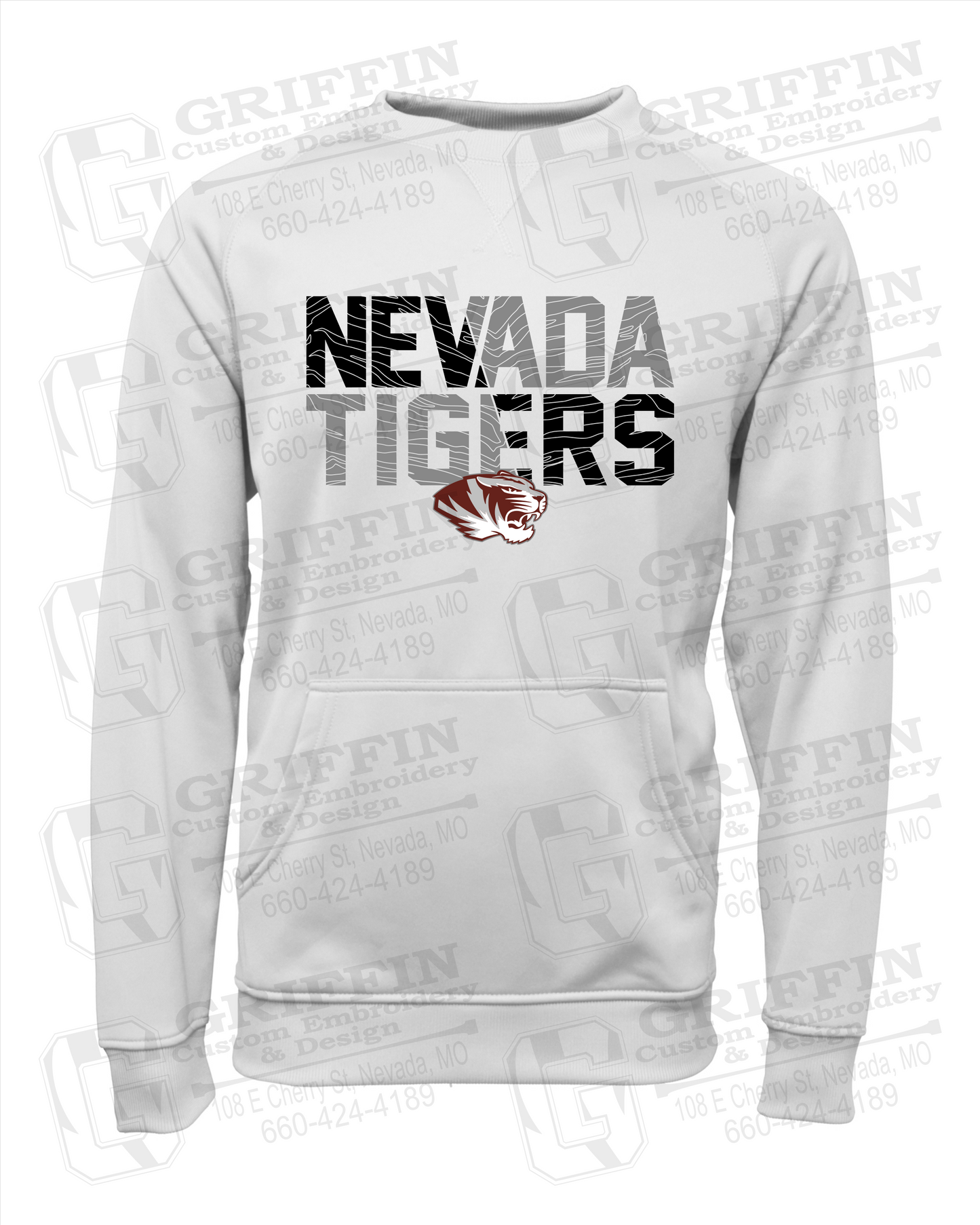 Nevada Tigers 23-L Youth Sweatshirt