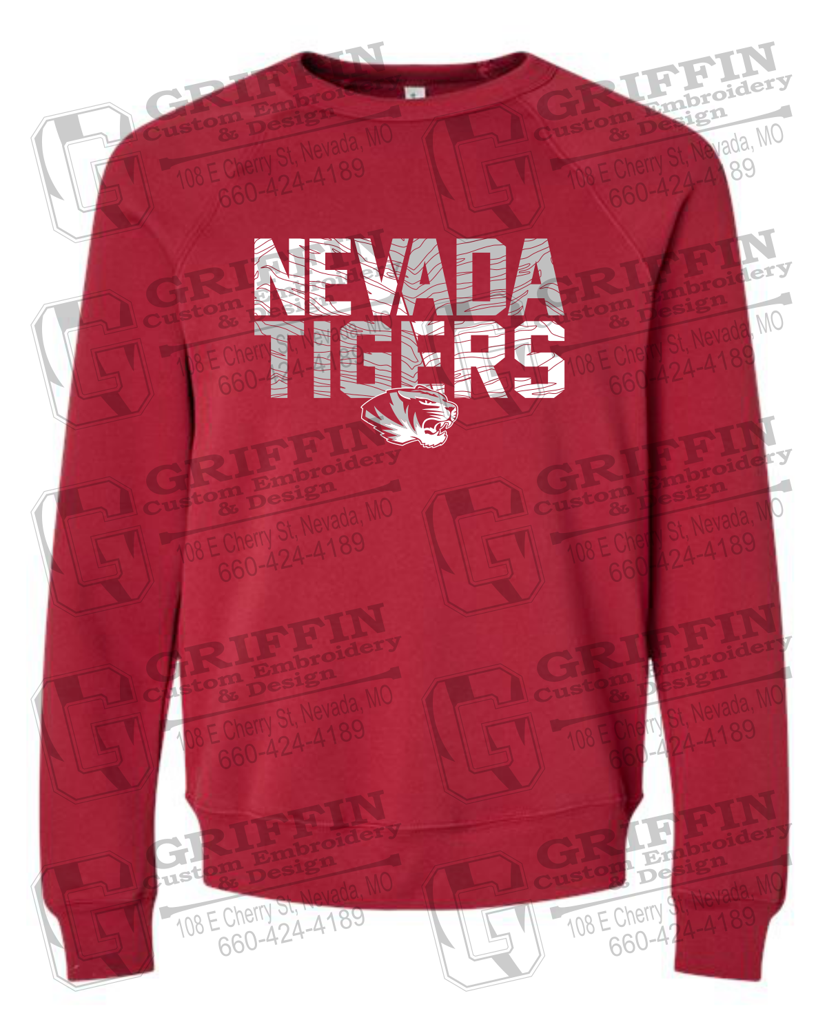 Sponge Fleece Sweatshirt - Nevada Tigers 23-L