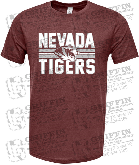 Soft-Tek Short Sleeve T-Shirt - Nevada Tigers 23-M