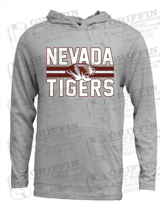 Soft-Tek T-Shirt Hoodie - Nevada Tigers 23-M