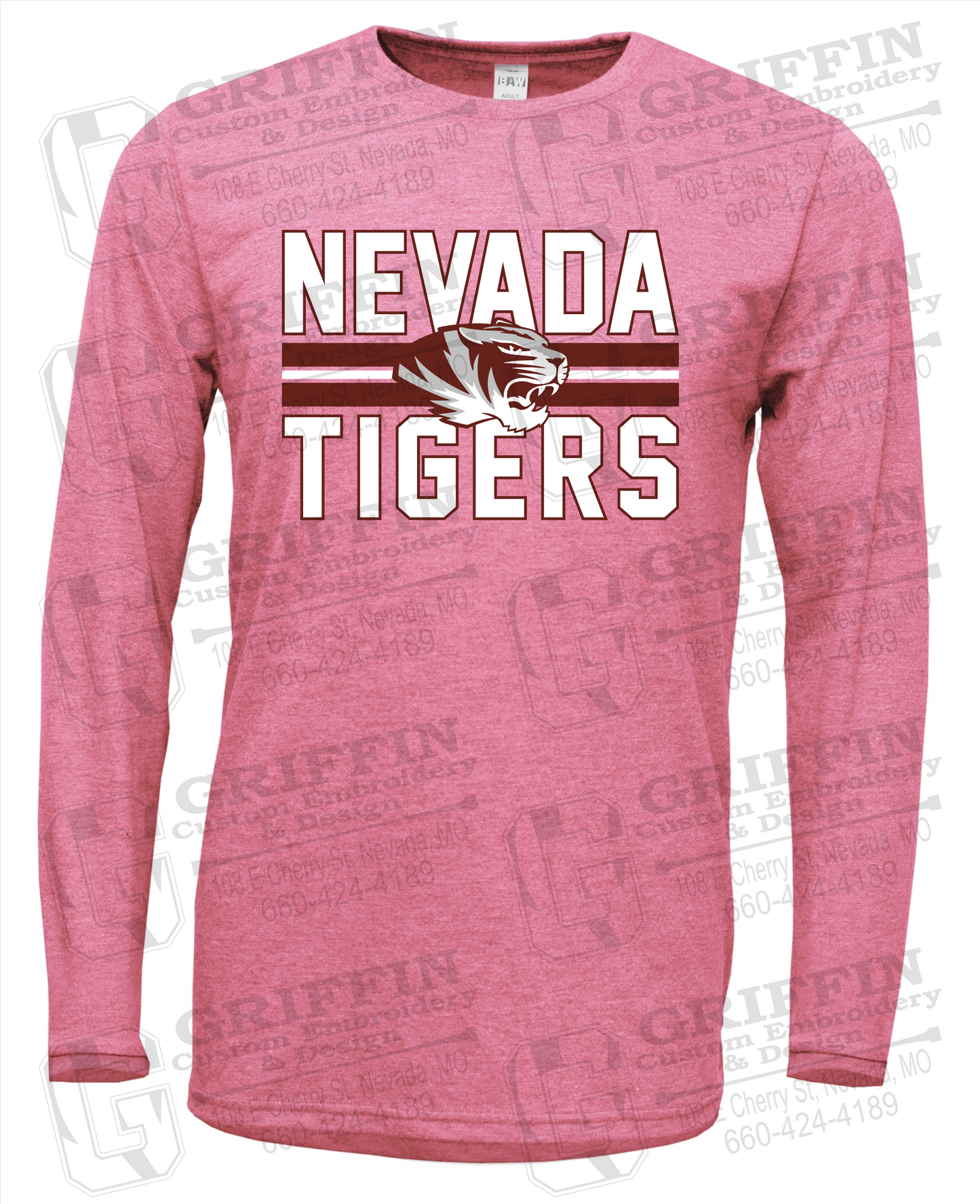 Nevada Tigers 23-M Long Sleeve T-Shirt