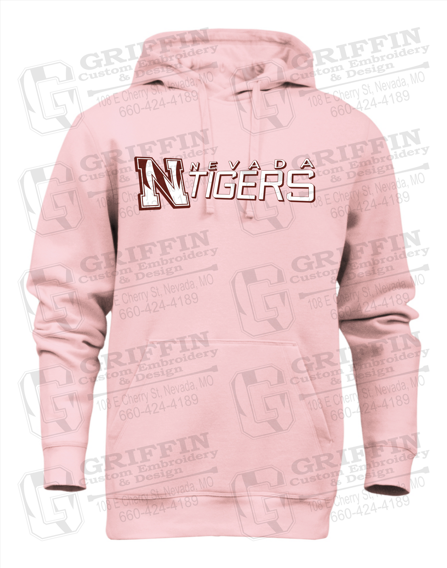 Heavyweight Fleece Hoodie - Nevada Tigers 23-N