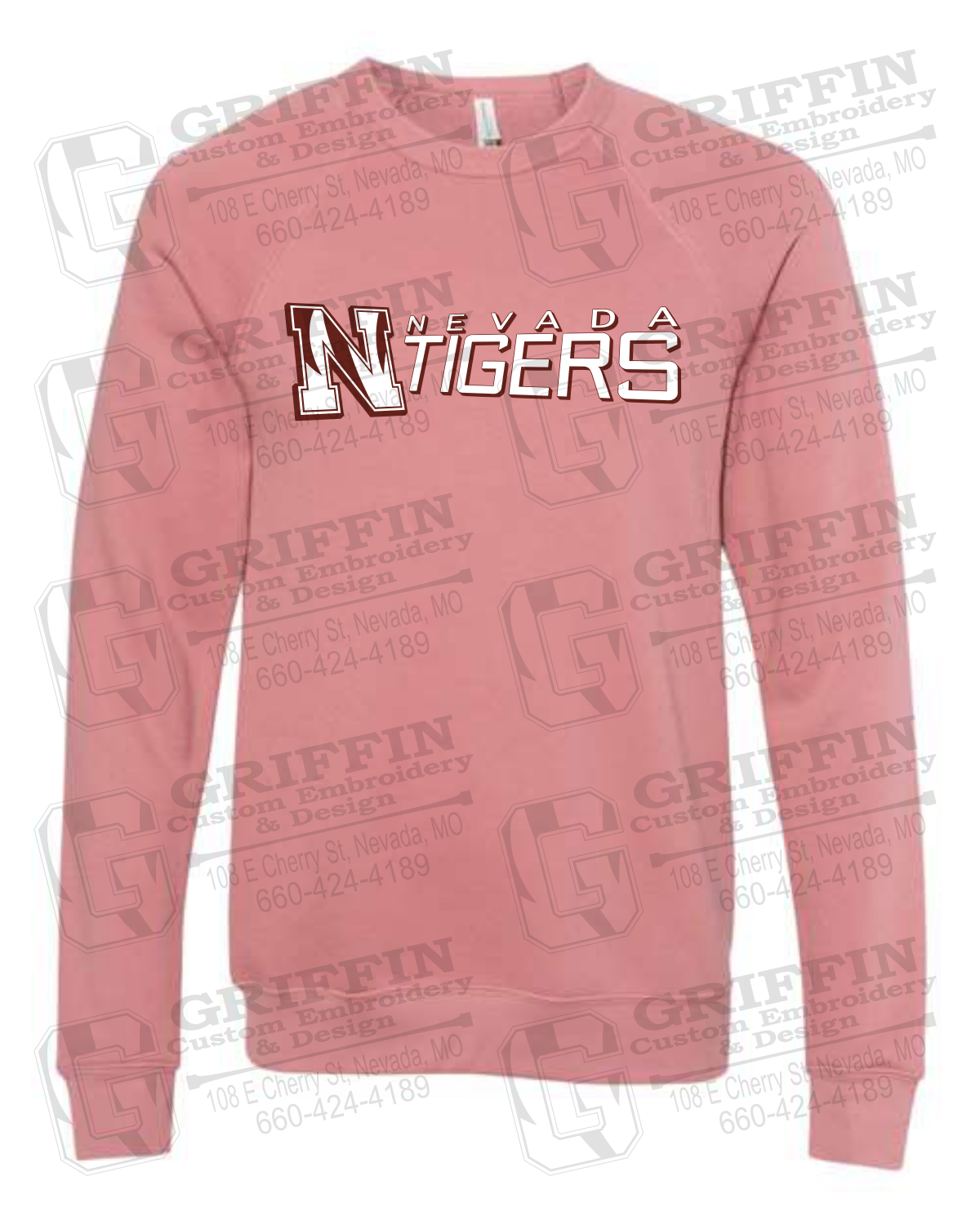 Sponge Fleece Sweatshirt - Nevada Tigers 23-N