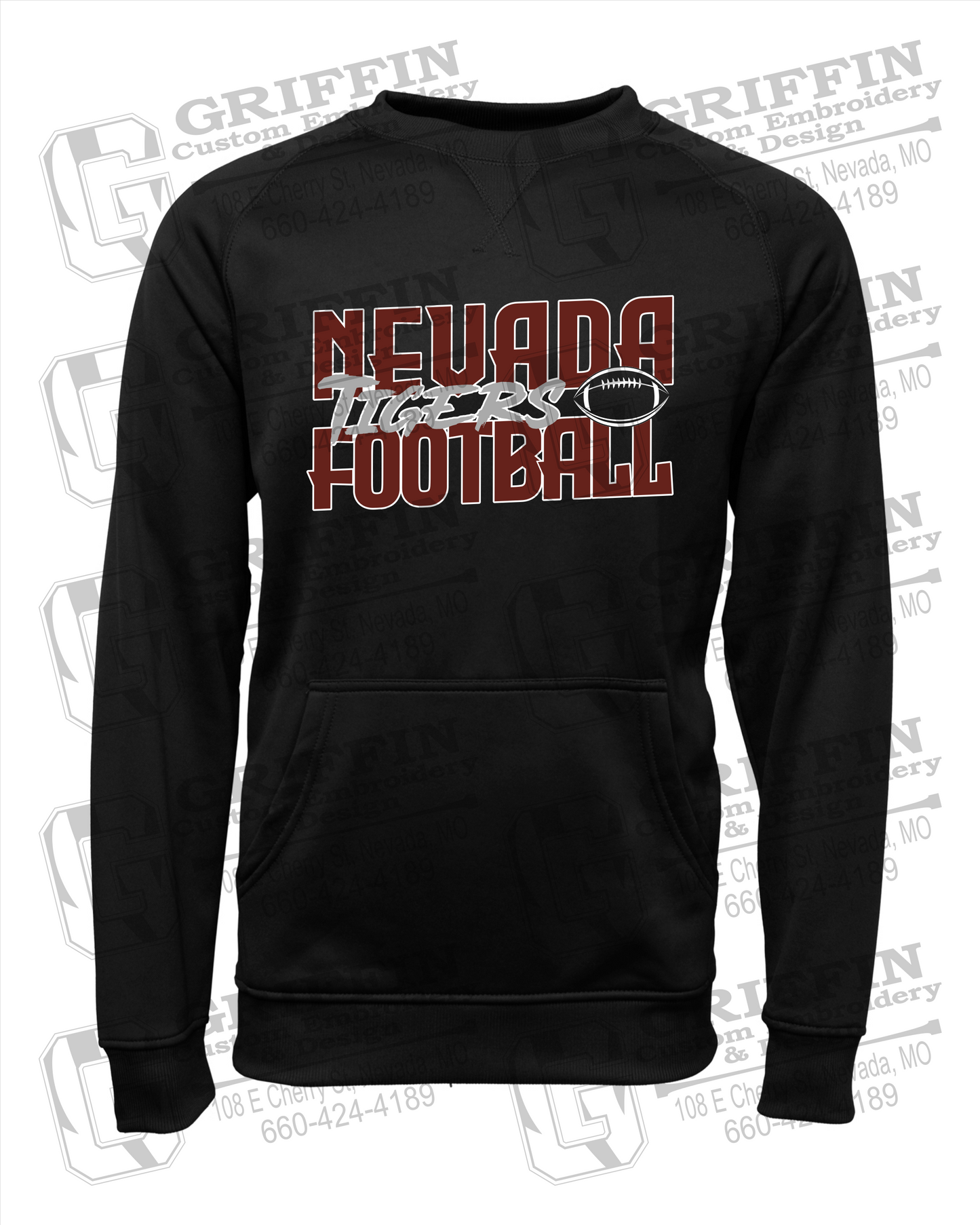 Nevada Tigers 23-P Sweatshirt - Football