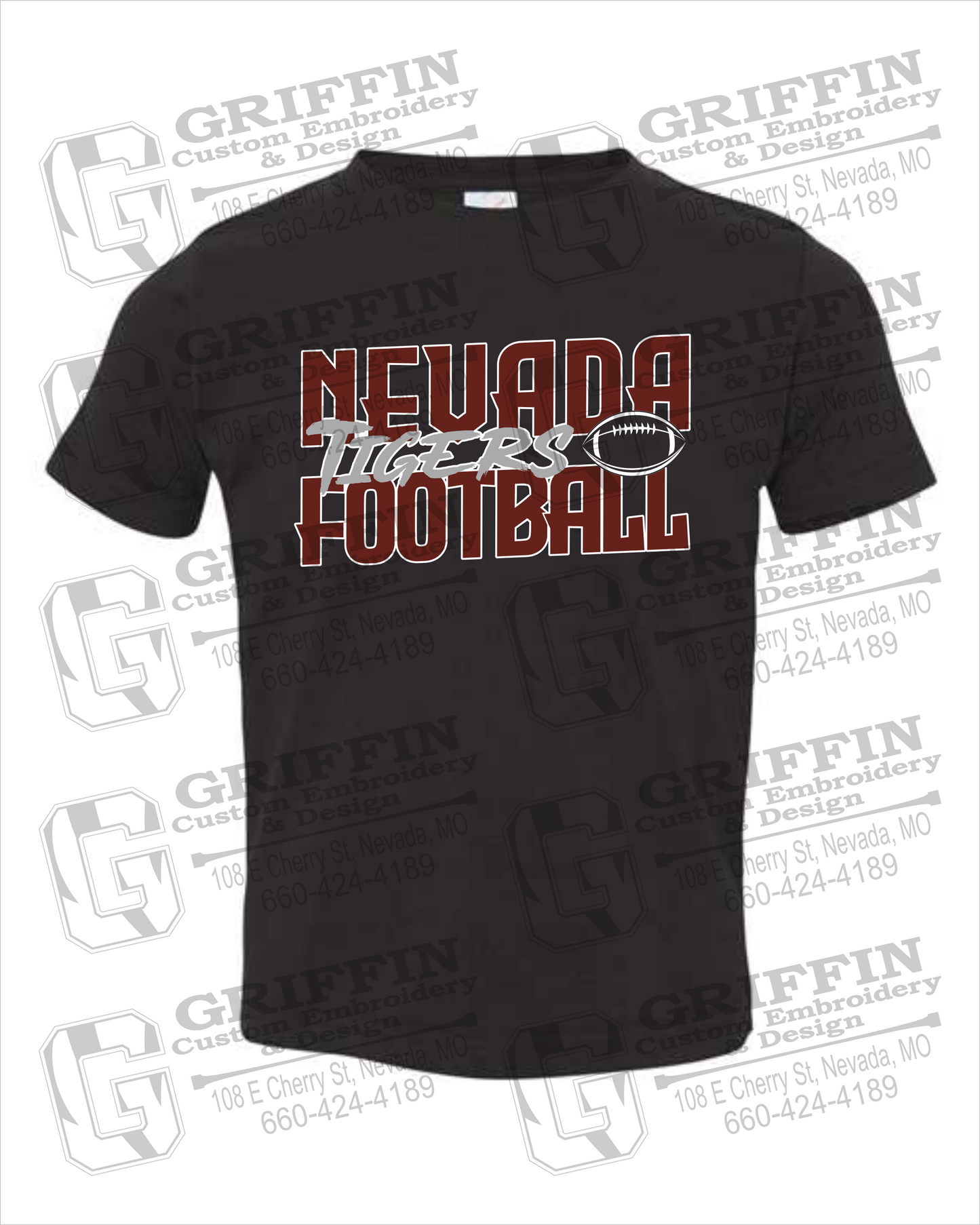 Nevada Tigers 23-P Toddler/Infant T-Shirt - Football