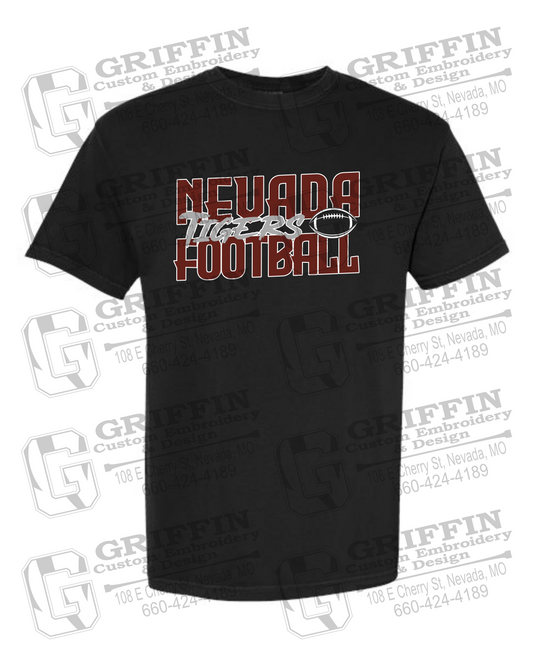 Comfort Colors Short Sleeve T-Shirt - Football - Nevada Tigers 23-P