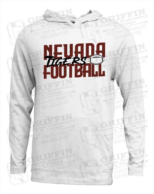 Soft-Tek T-Shirt Hoodie - Football - Nevada Tigers 23-P