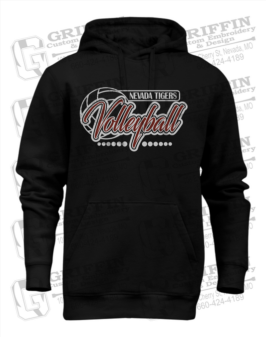 Nevada Tigers 23-Q Youth Heavyweight Hoodie - Volleyball