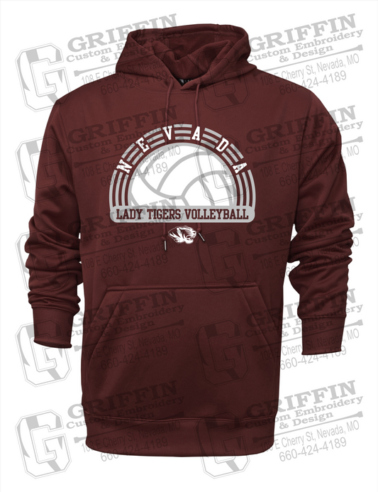 Nevada Tigers 23-R Youth Hoodie - Volleyball